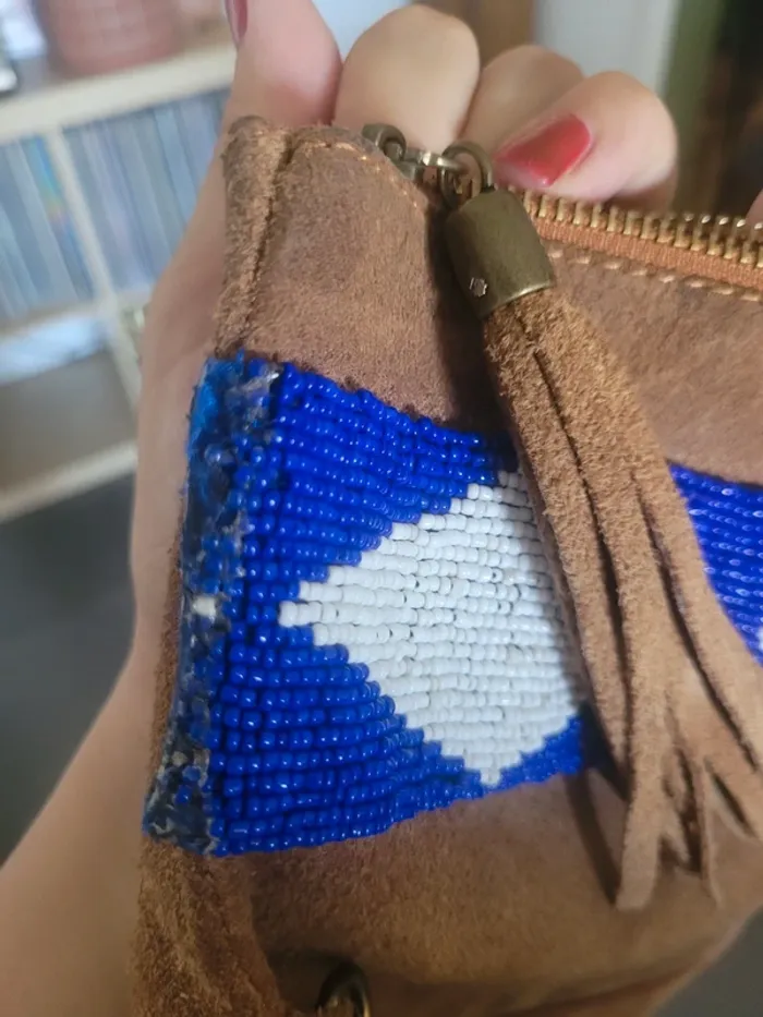 Sac à main bandoulière en daim Y2K - photo numéro 7