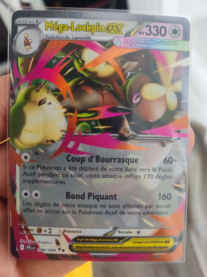 Carte pokémon méga Lockpin ex 084/094