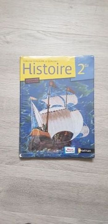 Manuel d'histoire pour classe de seconde