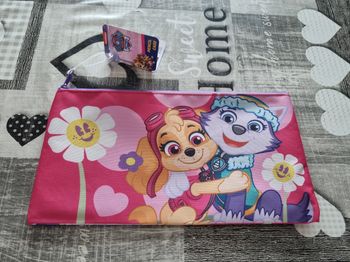 Trousse paw patrol rose