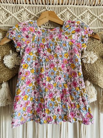 Robe imprimée 12/18 mois ZARA