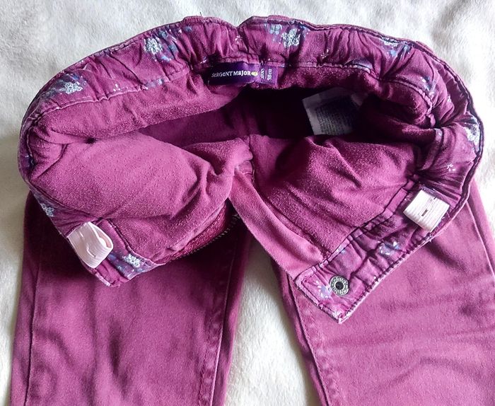 Pantalon framboise "Sergent Major" taille 3 ans - photo numéro 3