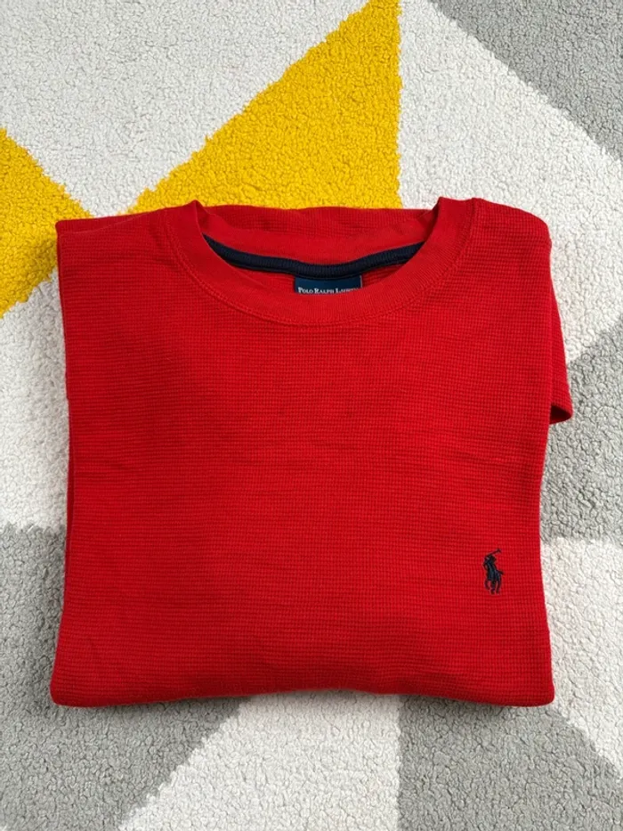 Tee-shirt à manches longues Polo Ralph Lauren | Rouge | Taille XL