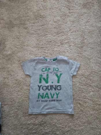 Tee shirt bebe in extenso