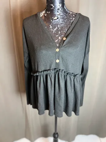 Pull blouse manche longue