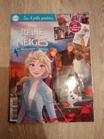 Livret Bd et d'activités La reine des neiges