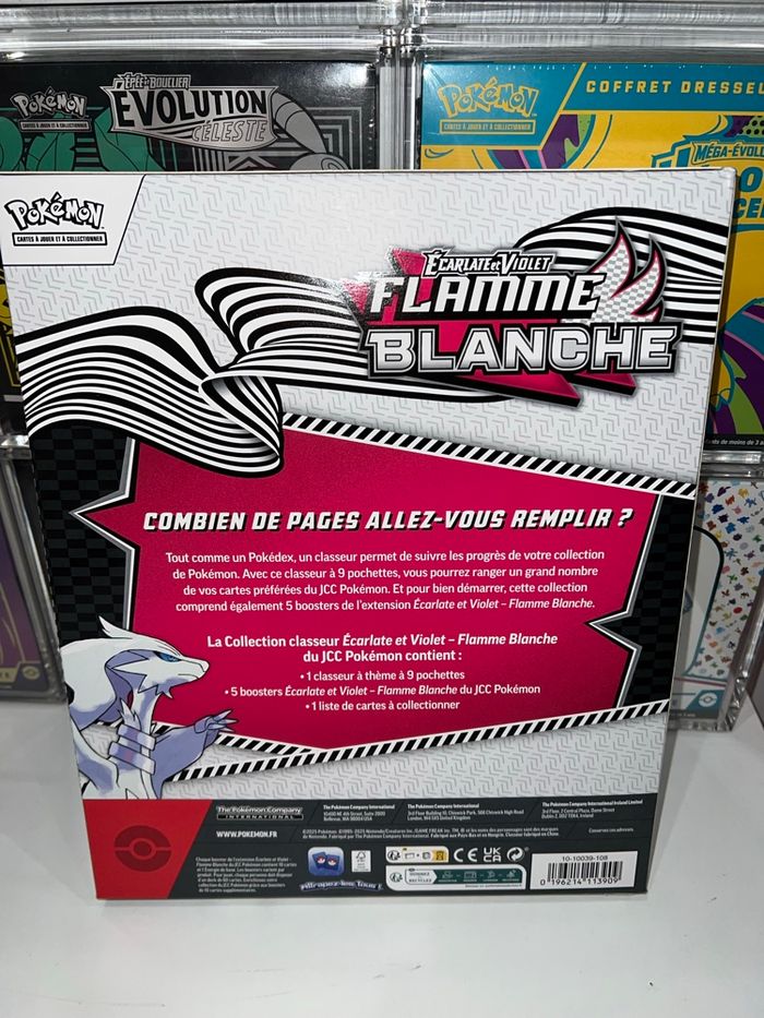 Coffret 10.5 flamme blanche collection classeur - photo numéro 2