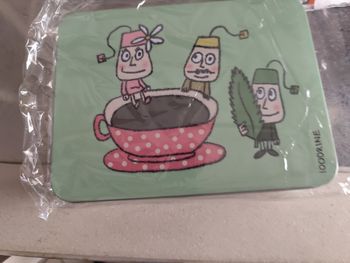 Boîte à thé de collection metal