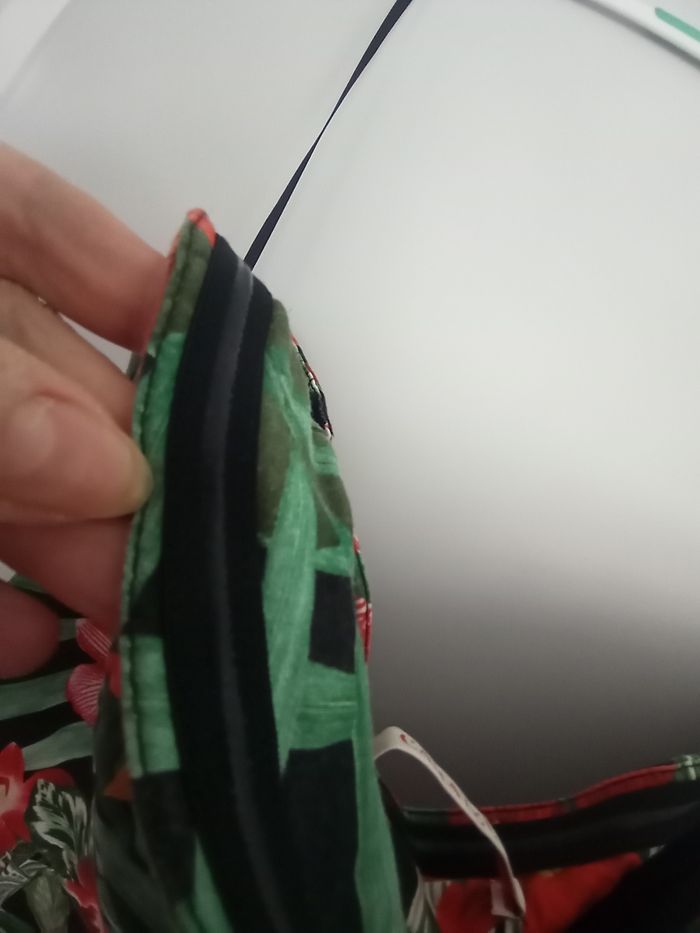 Robe bustier fleurie Camaïeu taille 40 - photo numéro 3