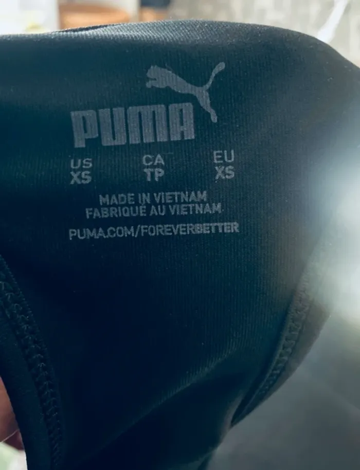 Brassière Puma noire - photo numéro 3