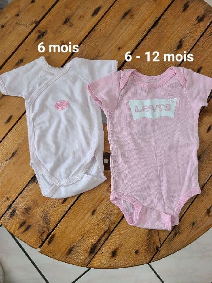 Lot 2 bodies 6 mois