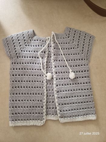 Gilet crochet