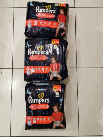 Pamper pants night taille 6