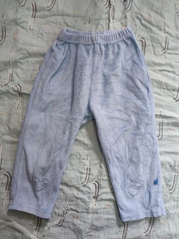Pantalon de pyjama velours Mickey T.18 mois