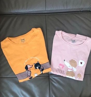 Lot 2 Tee-shirts Kiabi