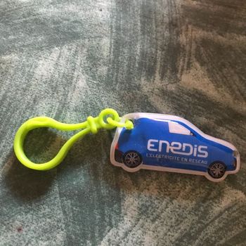 porte-clef énédis * prix 1e * kiki60230