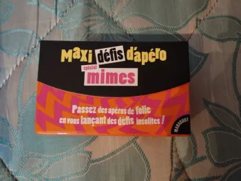 Maxi défis d'apéro spécial mimes