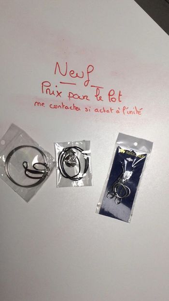 Bijoux acier ensemble locollier bracelet boucles oreilles l’être neuf