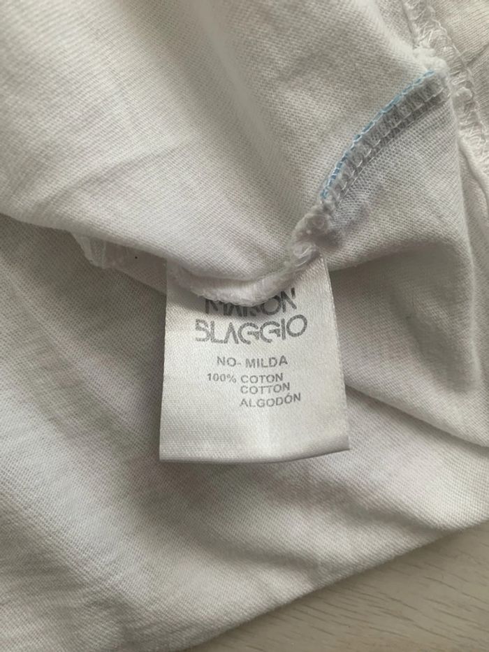 T-shirt manches courtes blanc, imprimé - photo numéro 5