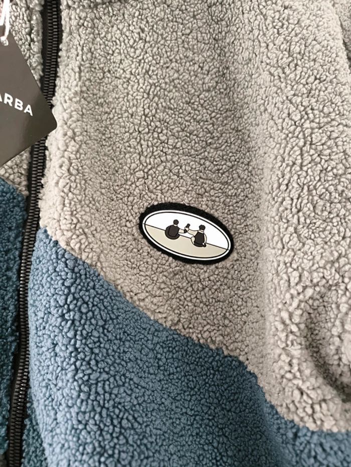 Veste polaire rétro decarba X fuzzy neuve taille L - photo numéro 2