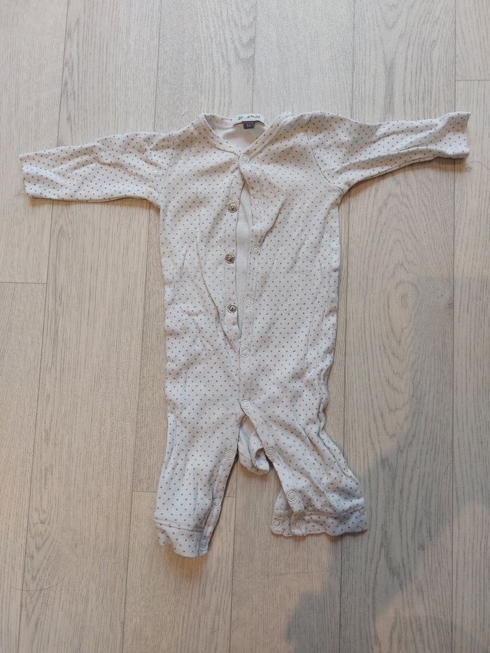 Lot 4 pyjamas 1 pièce coton 1m - photo numéro 9