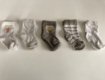 Lot de 5 chaussettes 15/17