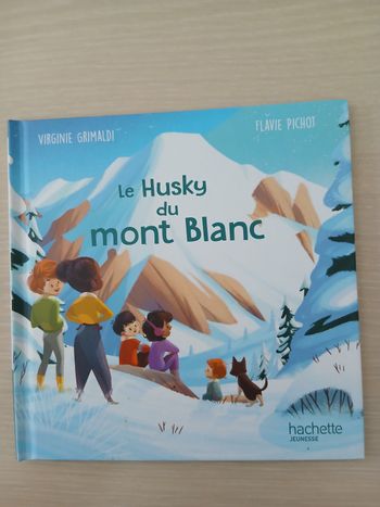 Livre d histoire pour enfant le husku du mont blanc