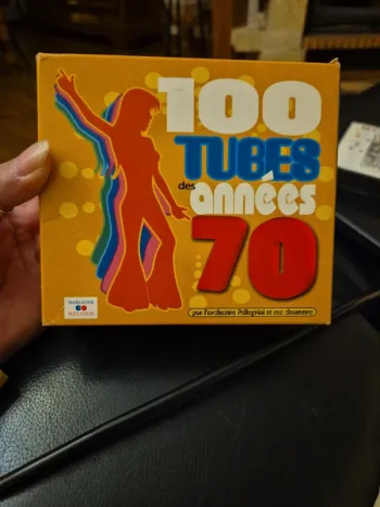 coffret de 5 CD  - 100 tubes des années 70
