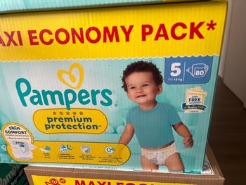 Pampers premium protection taille 5