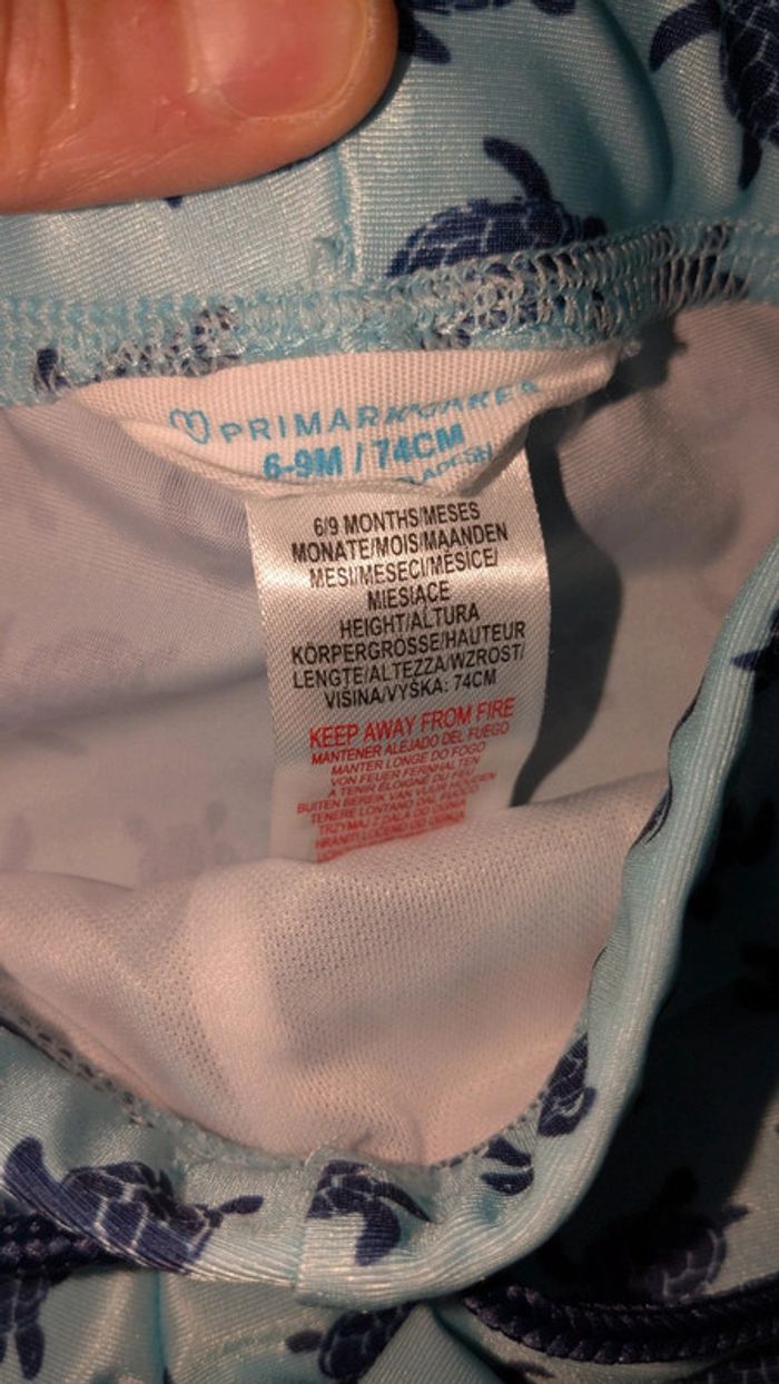 Caleçons de bain bébé 6-9 mois Primark - photo numéro 3