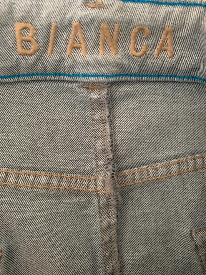Jupe Bianca longue en jean taille 40 - photo numéro 14