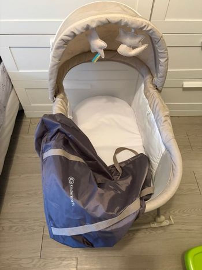 Berceau bébé Kinderkraft avec matelas - photo numéro 5
