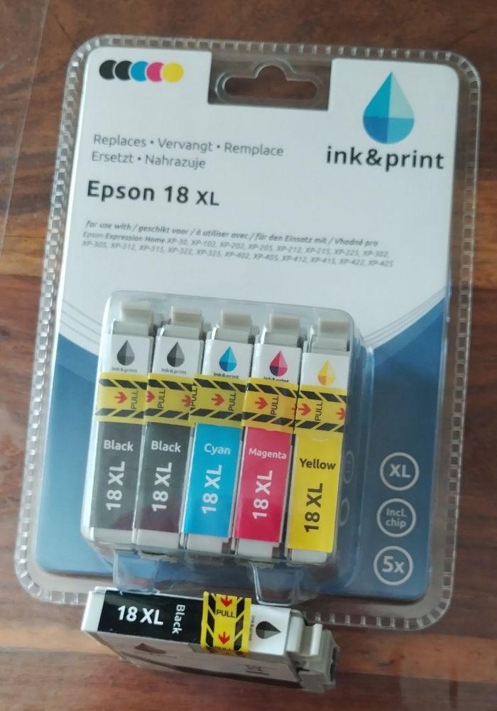 Lot de cartouches d'encre pour Epson