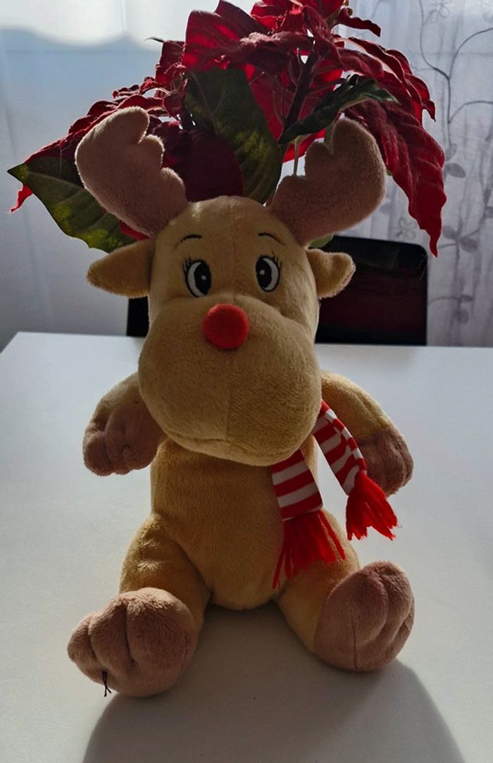 Peluche petit renne