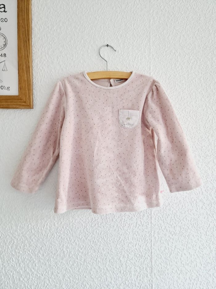 Noukie's - Pyjama deux pièces, velours, manches longues + pantalon (3 ans) - photo numéro 3