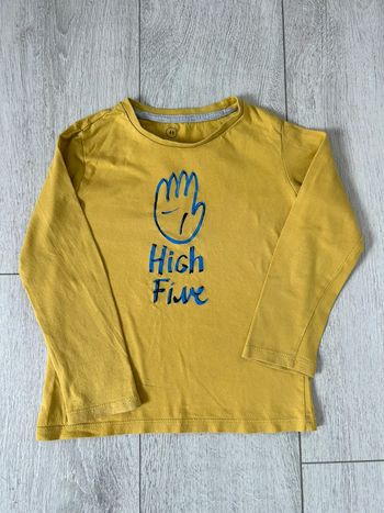 T-shirt manches longues garçon taille 4-5 ans