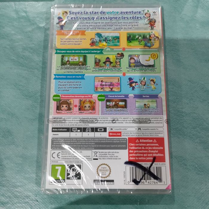 Miitopia Nintendo Switch neuf - photo numéro 2