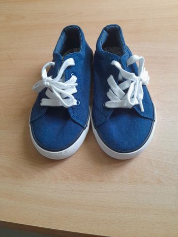 Basket en toile mixte taille 29