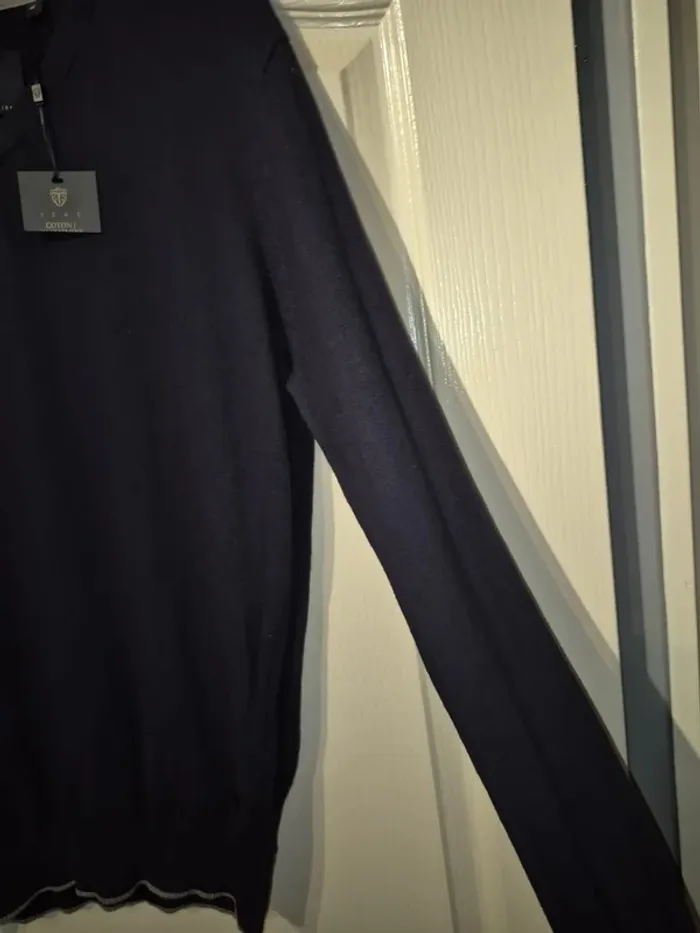 Pull coton/cachemire neuf Izac - photo numéro 4