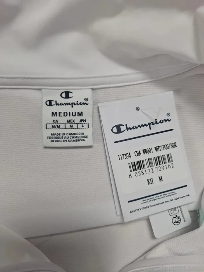 Veste légère /Track jacket champion / femme - taille M / brodé - photo numéro 9