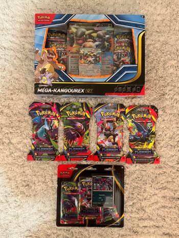 Lot 11 boosters ME01 + ME02 Pokémon