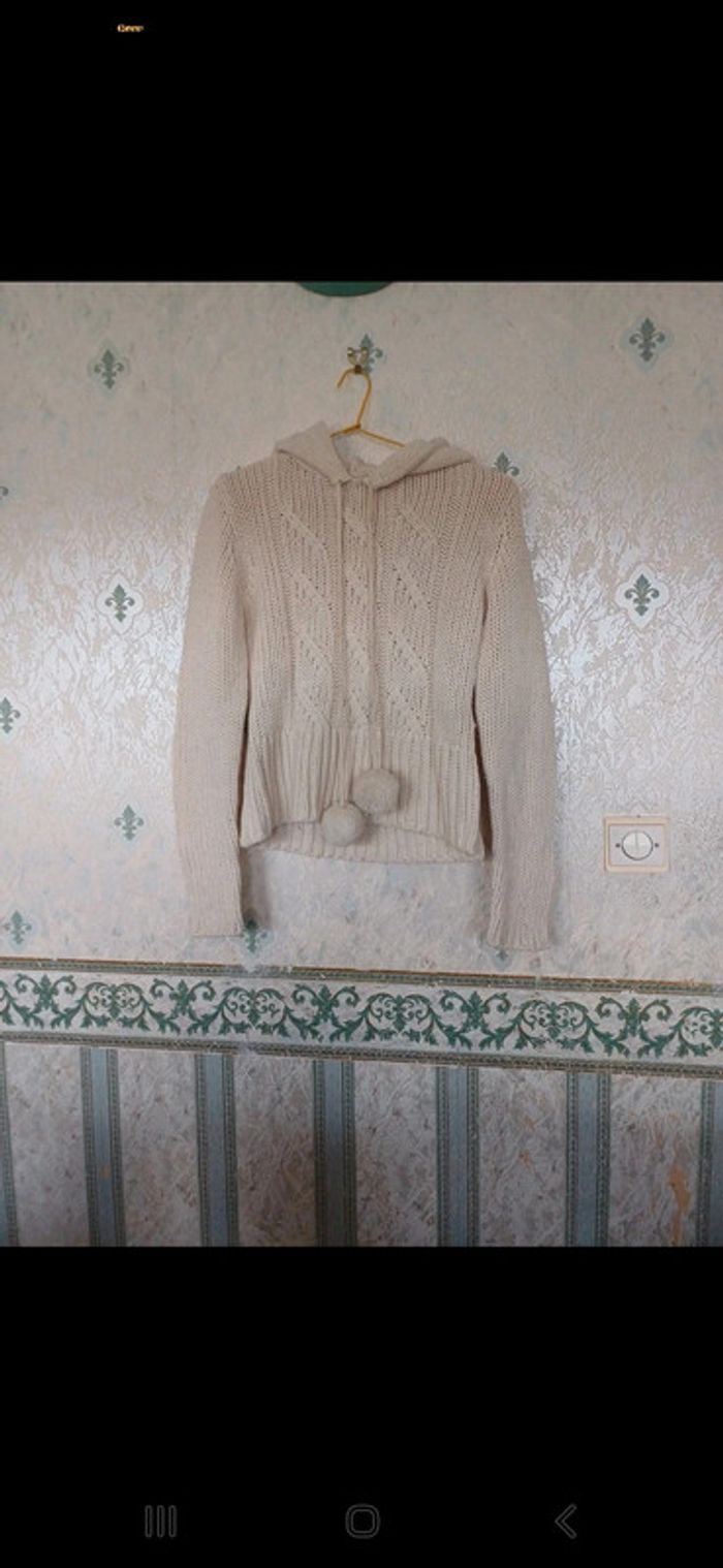Joli pull crème
