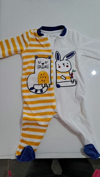 Pyjama dors bien en velours Du Pareil au Même