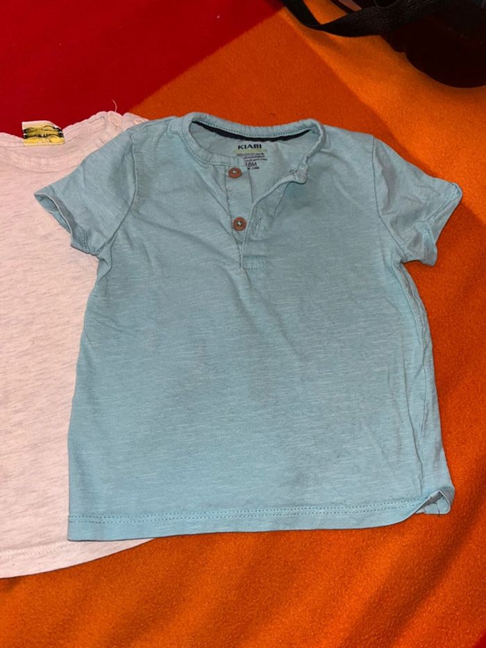 Lot de 5 t-shirt bébé - 18 mois - photo numéro 3