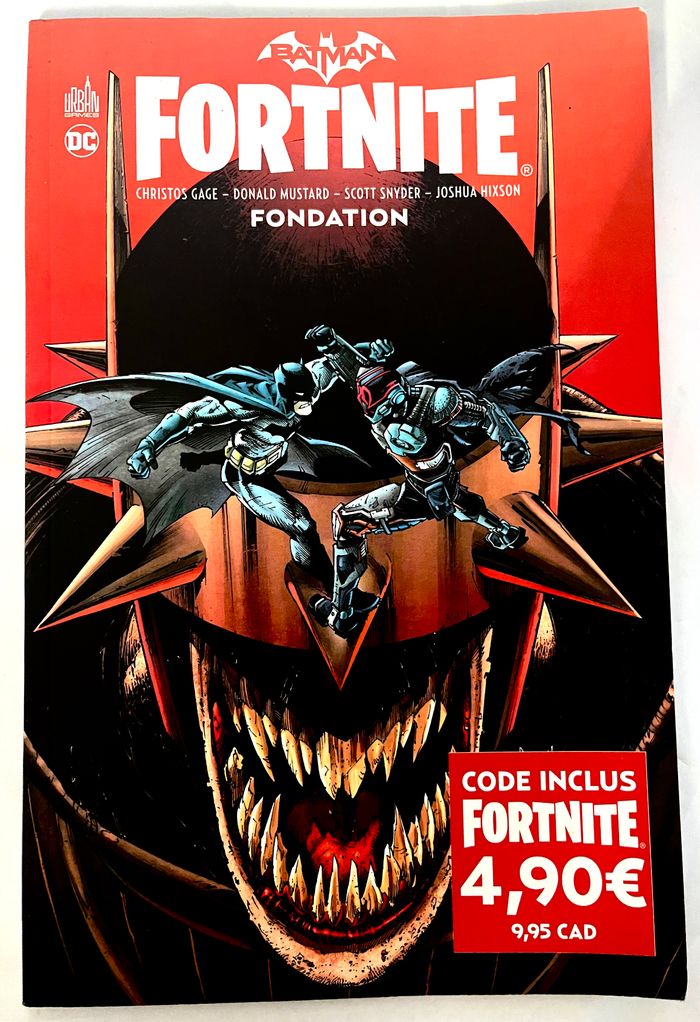 Comics Batman fortnite fondation