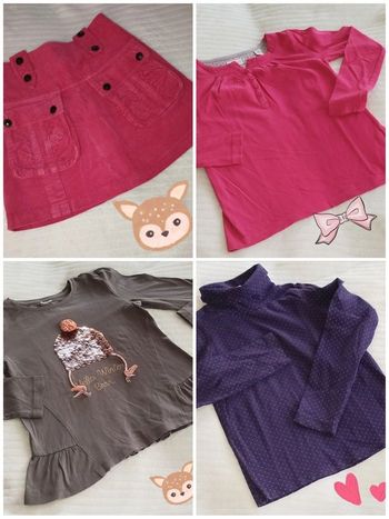 Lot vêtements fille 6 ans 