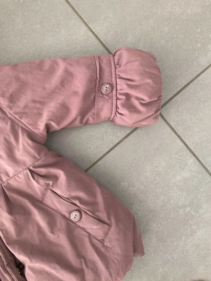 Manteau doudoune vêtement bébé fille 2 ans 24 mois - photo numéro 3