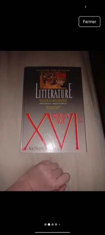 Lot de livres sur la littérature