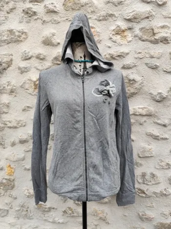 Jolie veste zippée cop copine modèle Linda taille M