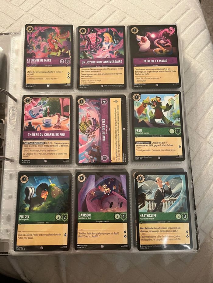 Lot de 241 cartes Lorcana - Chapitre 1 à 6 - photo numéro 10